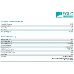 Точковий врізний світильник Eglo 64516 Fueva-C