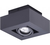 Точковий накладний світильник Azzardo AZ4432 NIKEA 1 GU10 BK