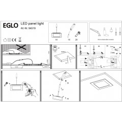 Точковий врізний світильник Eglo 94735 Fueva 1