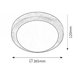 Стельовий світильник Rabalux 3567 Disky