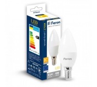 Світлодіодна лампа Feron LB-737 6W E14 2700K