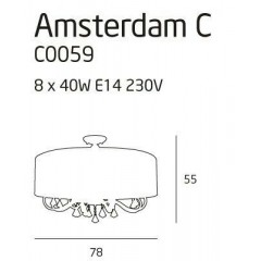 Люстра Maxlight C0059 Amsterdam