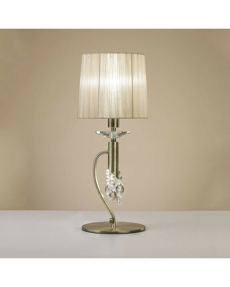 Декоративна настільна лампа Mantra 3888 TIFFANY CUERO