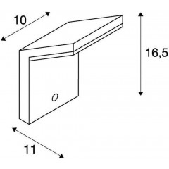 Настінний вуличний світильник SLV 232915