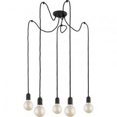 Люстра-підвіс TK lighting 2362 Qualle Black