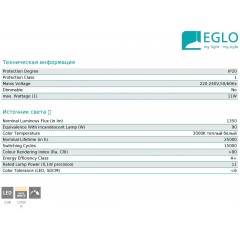 Стельовий світильник Eglo 99406 Pescaito