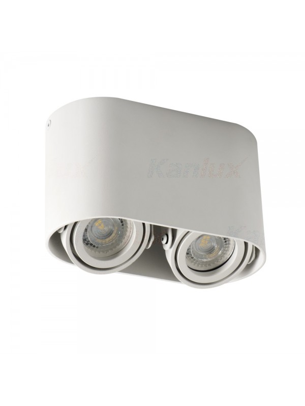 Точковий накладний світильник Kanlux TOLEO DTO250-W (26117)