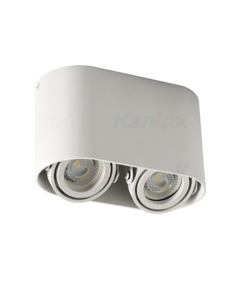 Точковий накладний світильник Kanlux TOLEO DTO250-W (26117)