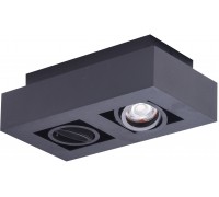 Точковий накладний світильник Azzardo AZ4435 NIKEA 2 GU10 BK