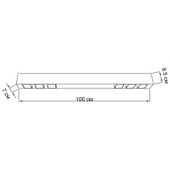 Люстра сучасна стельова Imperium Light MaxBoxter 28568.05.01