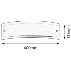 Настінний світильник Rabalux 3572 Line