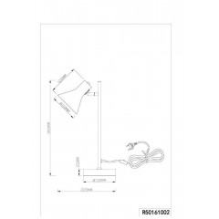 Настільна лампа Trio Nina R50161002
