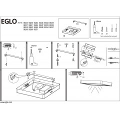 Стельовий світильник Eglo 99241 Fueva 5