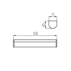 Світильник для ванної Kanlux 27531 Pessa LED