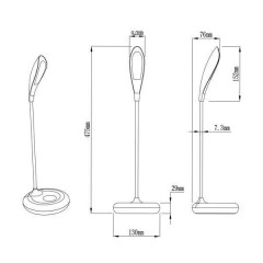 Настільна лампа Zuma Line Table H1848