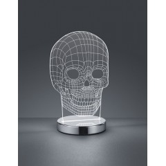 Декоративна настільна лампа Trio Skull R52461106