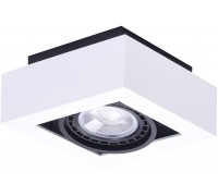 Точковий накладний світильник Azzardo AZ4436 NIKEA 1 ES111 WH/BK