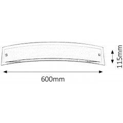 Настінний світильник Rabalux 3573 Line