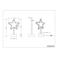 Декоративна настільна лампа Trio Star R55230101