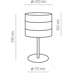 Декоративна настільна лампа TK LIGHTING 5054