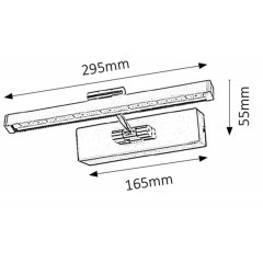 Підсвітка для картин і дзеркал Rabalux 3640 Picture Light