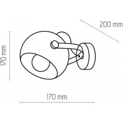 Бра декоративне TK LIGHTING 4316