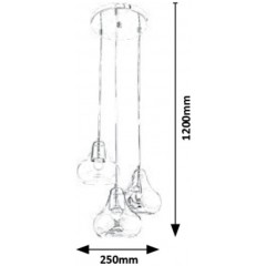 Люстра-підвіс Rabalux 7977 JEZABEL