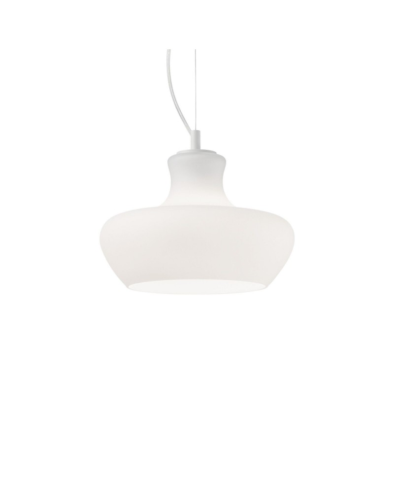 Люстра-підвіс Ideal lux Aladino SP1 D30 Bianco (137315)