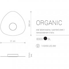 Стельовий світильник Nowodvorski 8303 ORGANIC