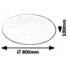Стельовий світильник Rabalux 5447 DANNY
