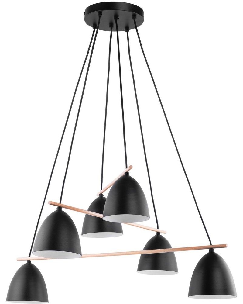 Люстра-підвіс TK lighting 2577 Aida Black