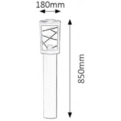 Світильник вуличний Rabalux 8744 Pescara