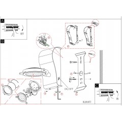 Бра спрямованого світла Eglo 91877 Orotelli