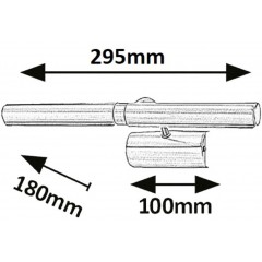 Підсвітка для картин і дзеркал Rabalux 3643 Picture Light