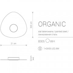 Стельовий світильник Nowodvorski 8305 ORGANIC