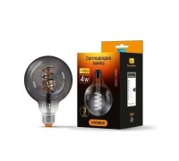 Декоративна лампа Videx Filament G95FG 4W E27 2100K