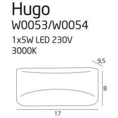 Декоративна підсвітка Maxlight W0054 Hugo