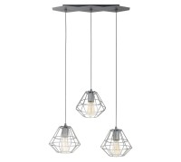 Люстра-підвіс TK lighting 2003 Diamond Gray