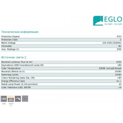 Підвіс Eglo 99382 Egidonella