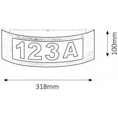 Настінний вуличний світильник Rabalux 8748 Innsbruck