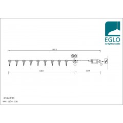 Грунтовий вуличний світильник Eglo 98184 Spinetoli