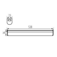 Меблева підсвітка Kanlux 29211 Mera Led 10W NW