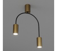 Люстра сучасна стельова Svoji SV0055-2 BK+GD