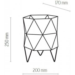 Декоративна настільна лампа TK LIGHTING 5168