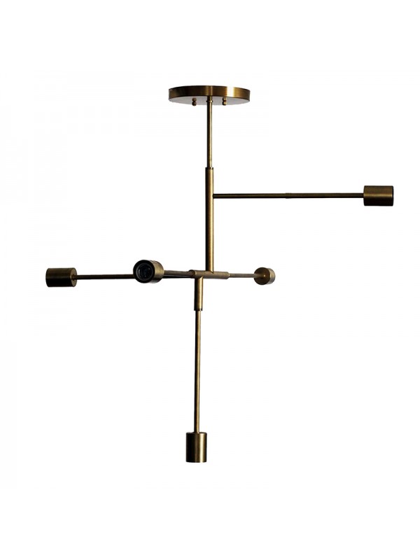 Люстра декоративна PikART 4877 BRASS LAMP