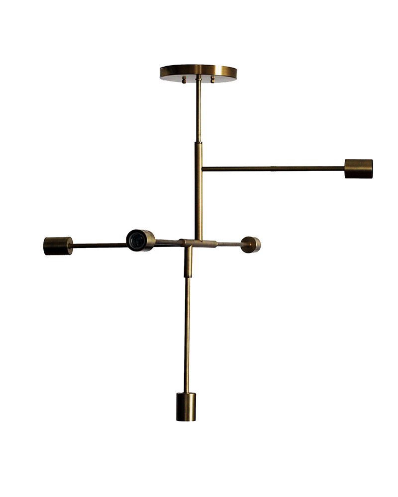 Люстра декоративна PikART 4877 BRASS LAMP