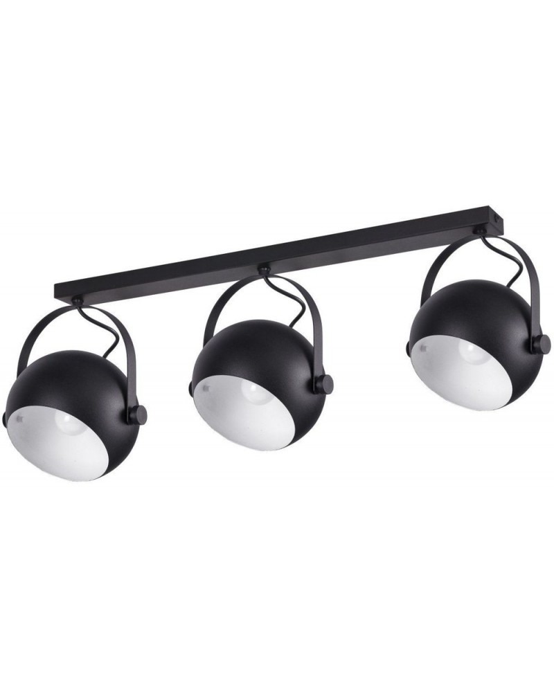 Спот з трьома лампами TK lighting 4149 Parma Black