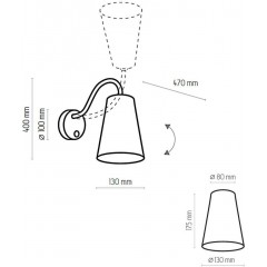 Бра декоративне TK LIGHTING 3240