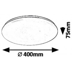 Стельовий світильник Rabalux 5449 DANNY
