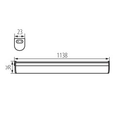 Меблева підсвітка Kanlux 29213 Mera Led 20W NW